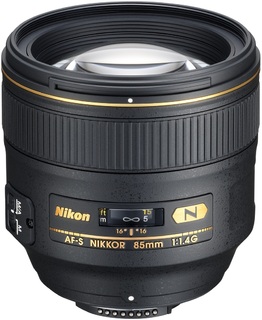 Объектив Nikon 85 mm f/ 1.4G AF-S Nikkor