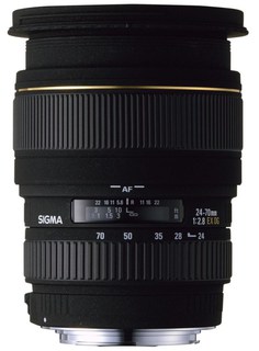 Объектив Sigma AF 24-70 mm F2.8 EX DG HSM для Nikon (s/ n:13691112) Б/ У