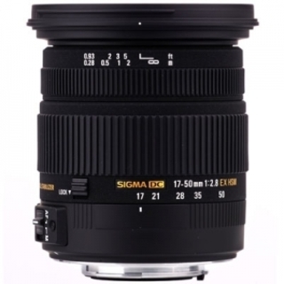 Объектив Sigma AF 17-50 mm F2.8 ЕХ DC OS HSM для Canon Б/ У