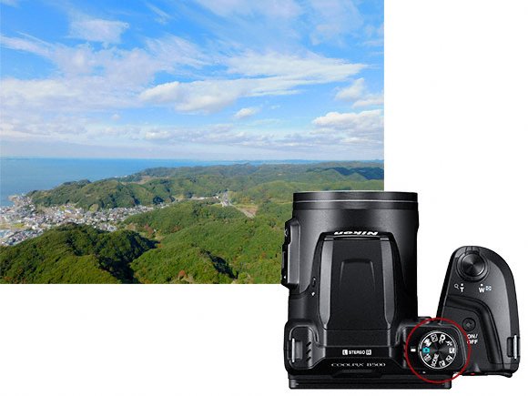 Цифровой фотоаппарат NIKON Coolpix B500 черный (black) купить в Екатеринбурге по